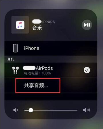 叙永苹果14音频维修点分享iPhone14音频共享设置方法 