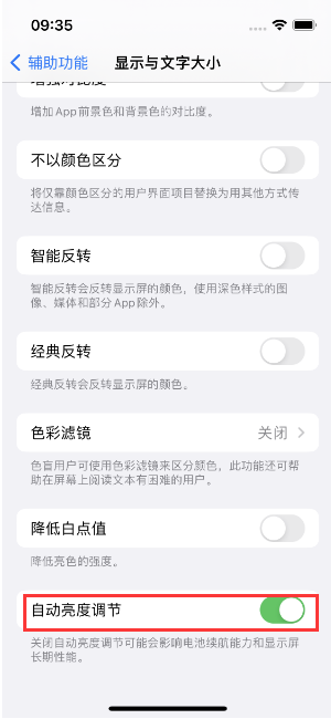 叙永苹果15维修店分享iPhone 15 Pro系列屏幕亮度 